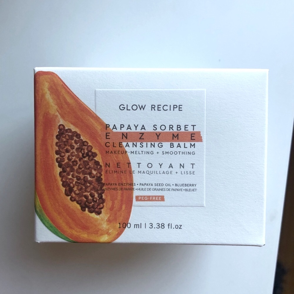Glow Recipe Papaya Sorbet Enzyme Cleansing Balm